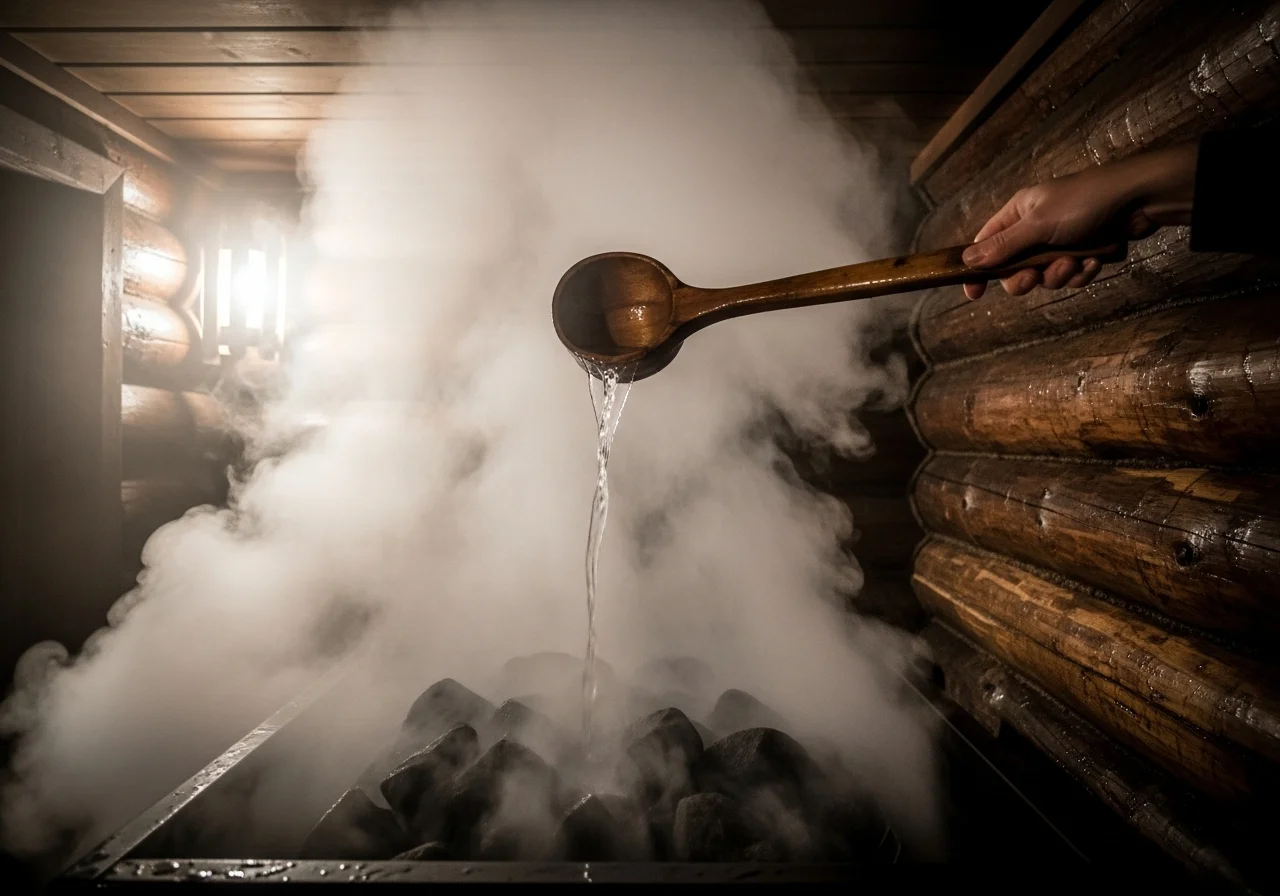 Атмосфера парения в традиционной русской бане